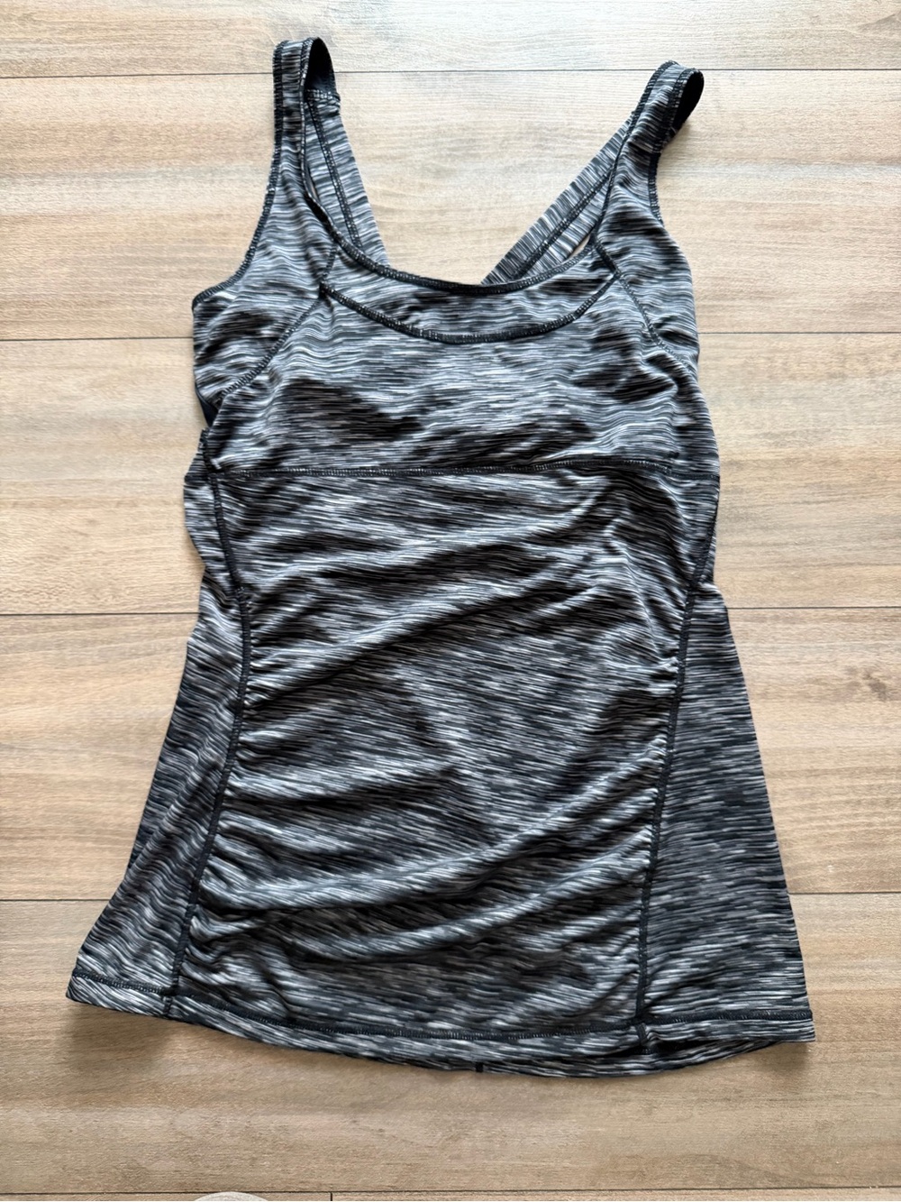 Kyodan Gray Space-Dye Athletic Tank Top